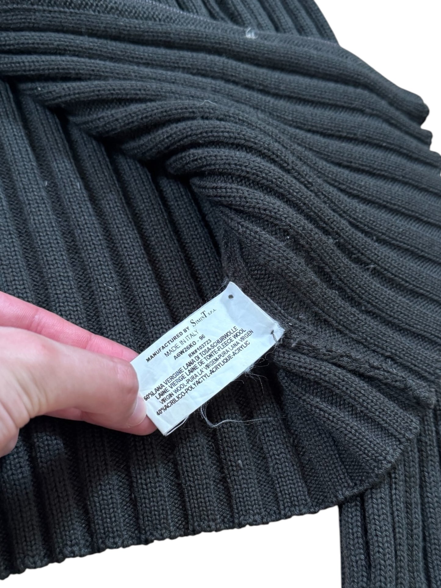 Armani Jeans Ribbed Knit (M)