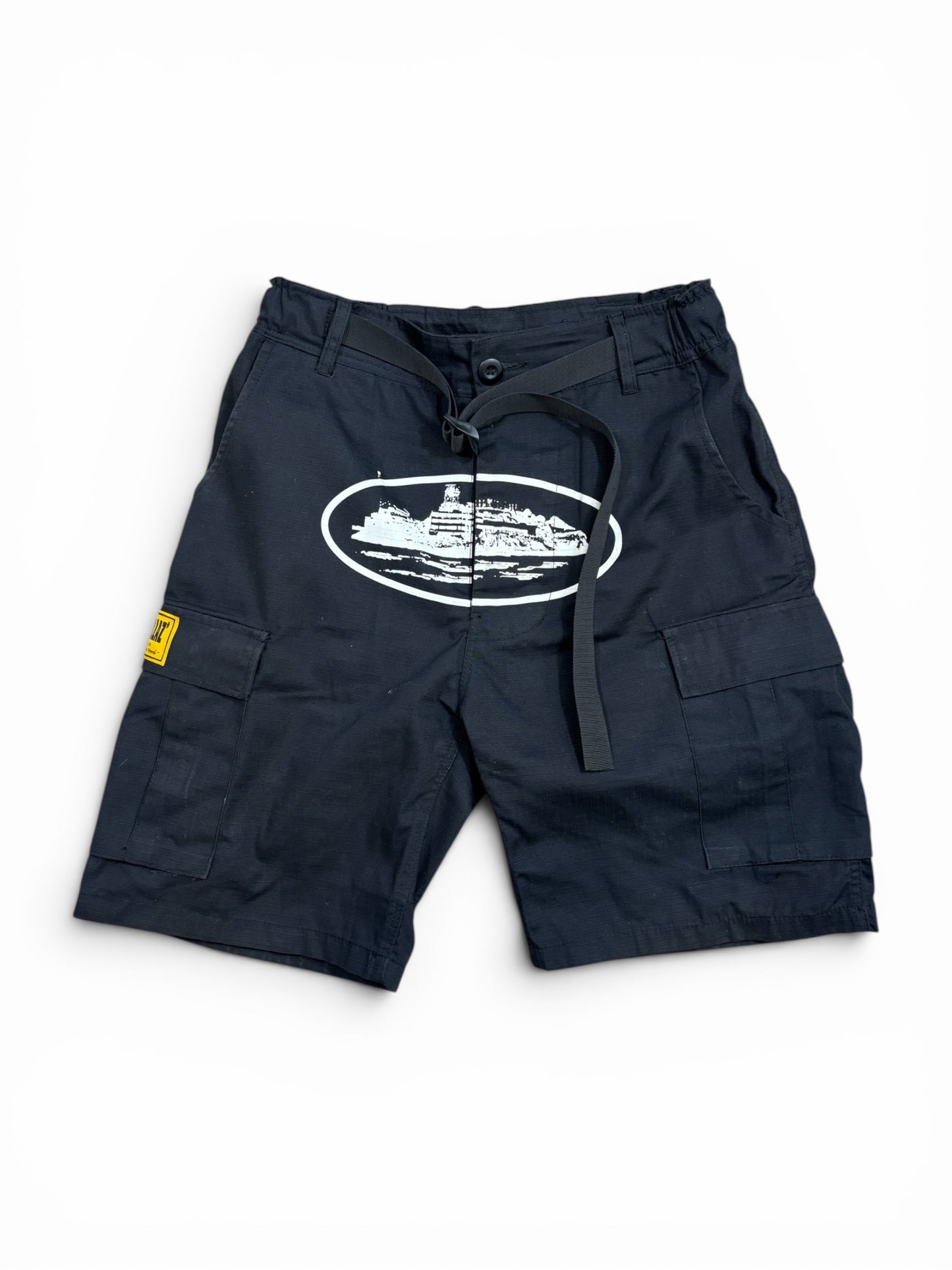 Corteiz Alcatraz Cargo Shorts (M)