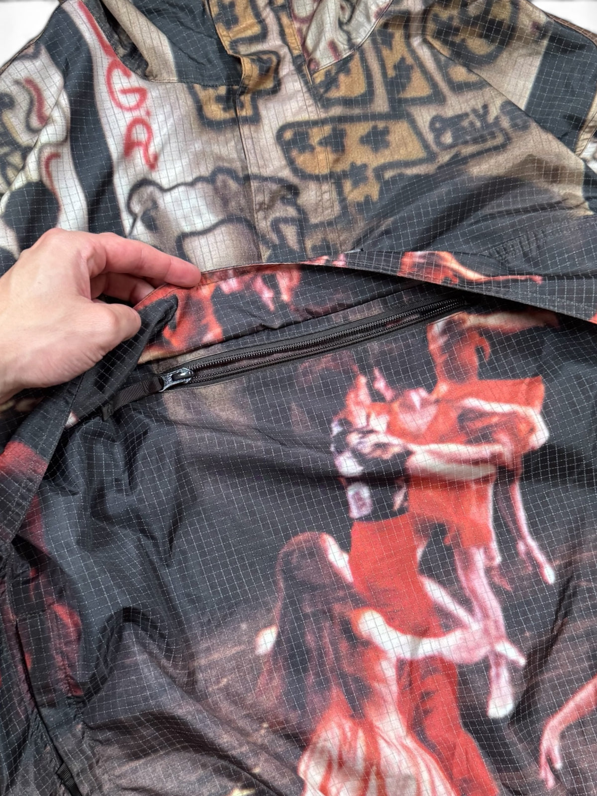 SS25 Supreme Ripstop Reflective Anorak (S)