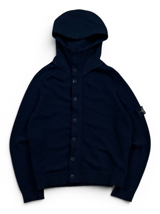 A/W 2006 Stone Island Hooded Knit Jumper (L)
