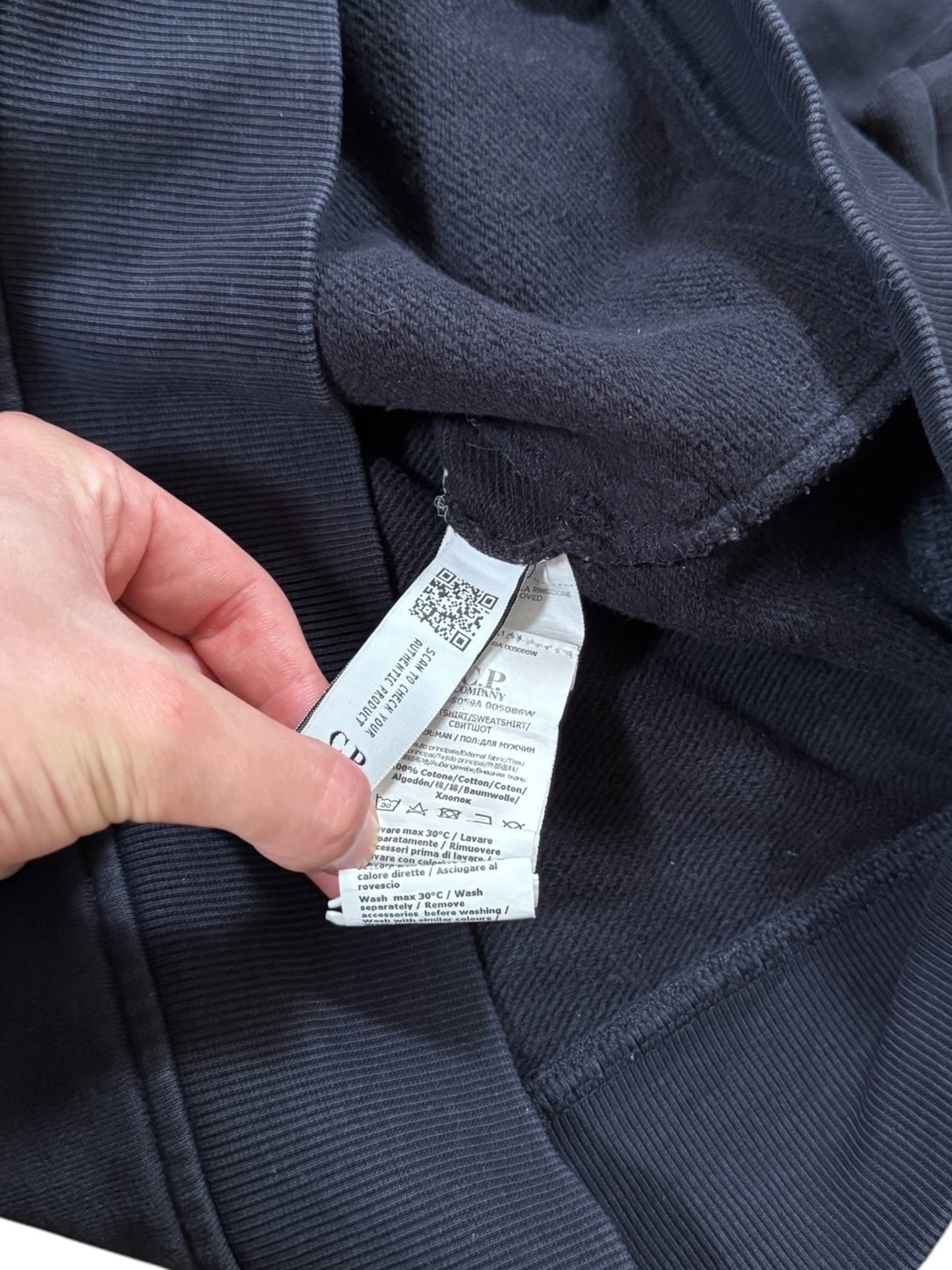 C.P. Company 1/4 Zip Jumper (S)